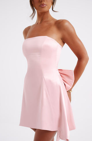 Freja Mini Dress - Blush - glavon