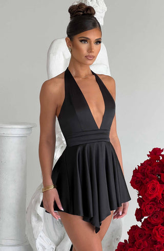 Gaia Playsuit - Black - glavon