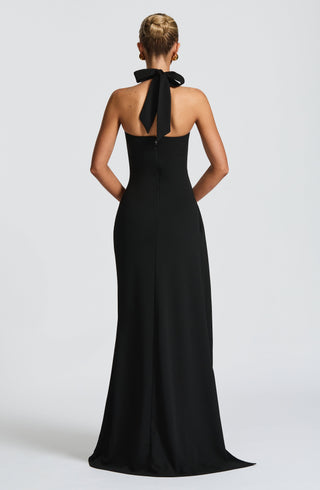 Genette Maxi Dress - Black - glavon