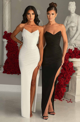 Giovanna Maxi Dress - Black - glavon