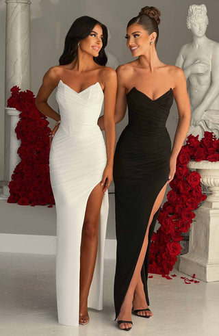 Giovanna Maxi Dress - Black - glavon