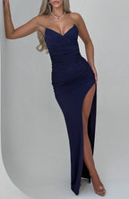 Giovanna Maxi Dress - Navy - Napalia