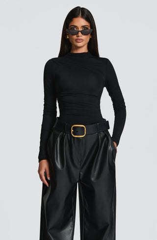 Glenda Pants - Black - glavon