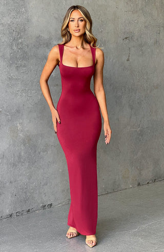 Hadley Maxi Dress - Cherry - glavon