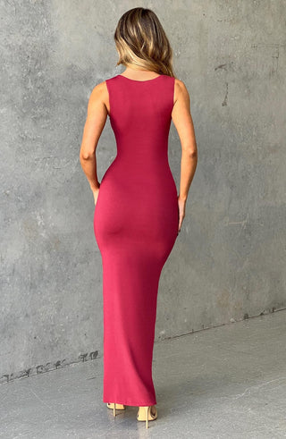 Hadley Maxi Dress - Cherry - glavon