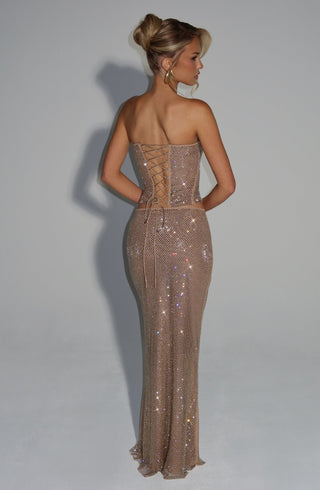Hali Maxi Skirt - Gold - glavon