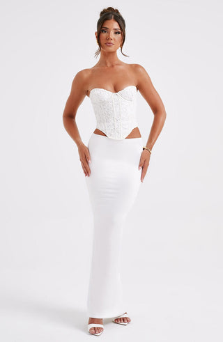 Harlow Corset - Ivory - glavon