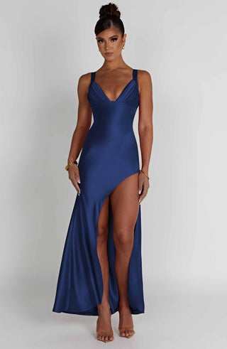 Hayley Maxi Dress - Navy - glavon