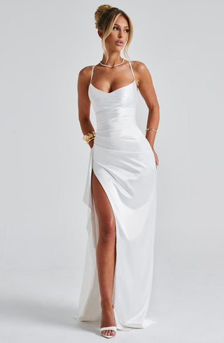Helen Maxi Dress - Ivory - glavon