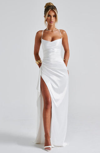 Helen Maxi Dress - Ivory - glavon