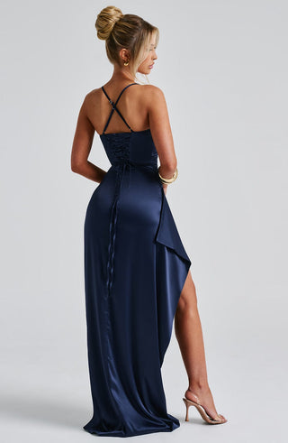 Helen Maxi Dress - Navy - glavon