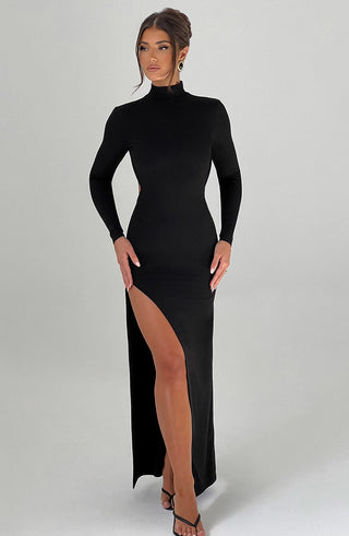 Imelda Maxi Dress - Black - glavon