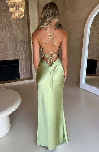 Isobel Maxi Dress - Sage - glavon