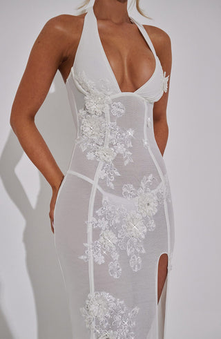 Jacqueline Maxi Dress - Ivory - glavon