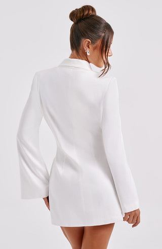 Jalena Mini Dress - Ivory - glavon