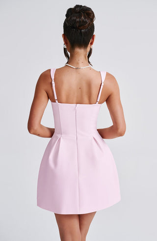 Janiyah Mini Dress - Blush - glavon