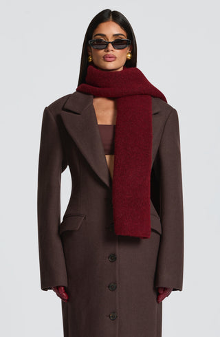Jeanie Scarf - Burgundy - glavon