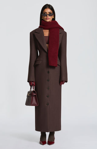 Jeanie Scarf - Burgundy - glavon