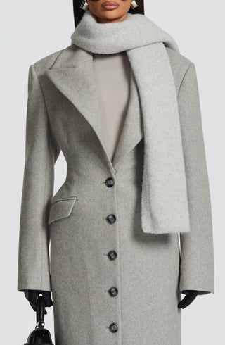 Jeanie Scarf - Light Grey - glavon