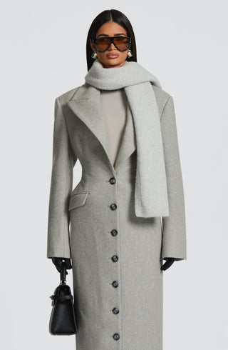 Jeanie Scarf - Light Grey - glavon