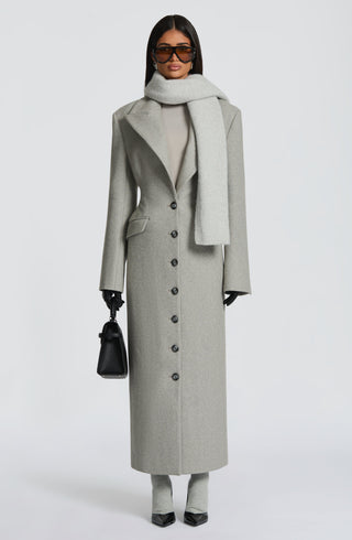 Jeanie Scarf - Light Grey - glavon
