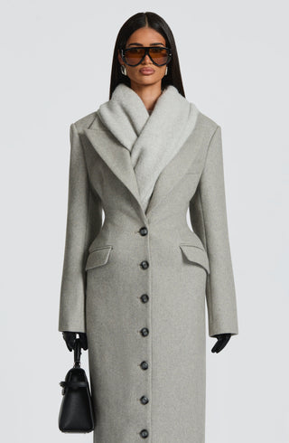 Jeanie Scarf - Light Grey - glavon