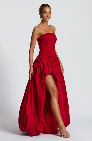 Jillian Maxi Dress - Red - glavon