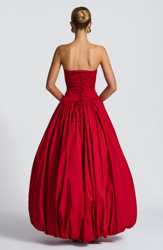 Jillian Maxi Dress - Red - glavon