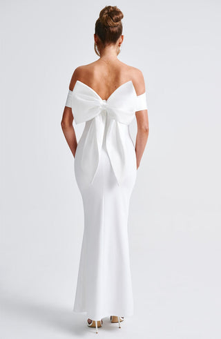 Joanna Maxi Dress - Ivory - glavon