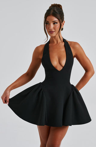 Joanne Playsuit - Black - glavon