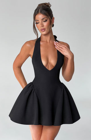 Joanne Playsuit - Black - glavon