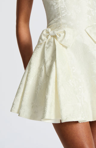 Jocelyn Mini Dress - Ivory - glavon