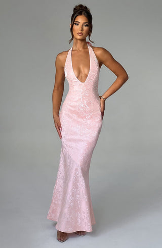 Josephine Maxi Dress - Blush - glavon