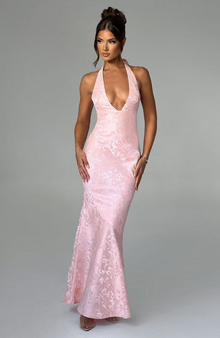 Josephine Maxi Dress - Blush - glavon