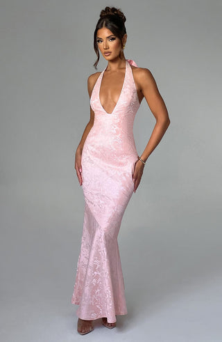 Josephine Maxi Dress - Blush - glavon