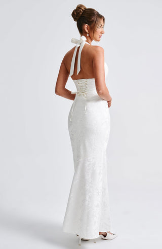 Josephine Maxi Dress - Ivory - glavon