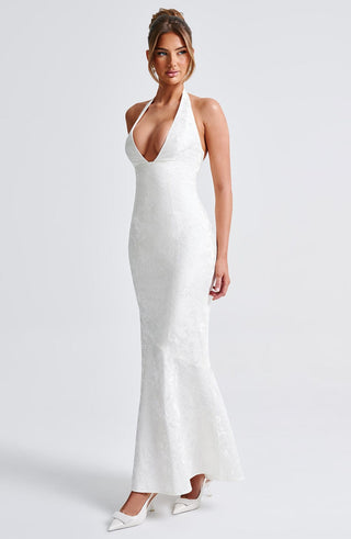 Josephine Maxi Dress - Ivory - glavon