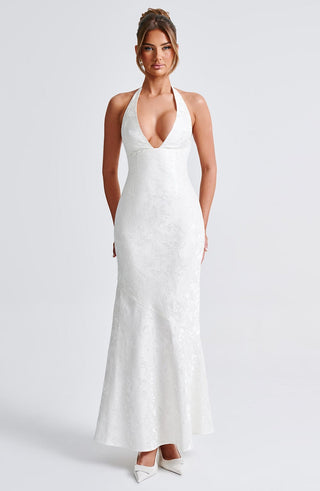 Josephine Maxi Dress - Ivory - glavon