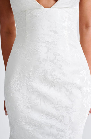 Josephine Maxi Dress - Ivory - glavon