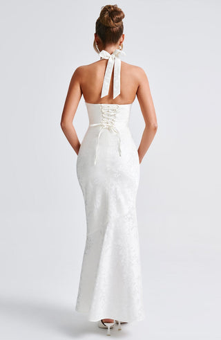 Josephine Maxi Dress - Ivory - glavon