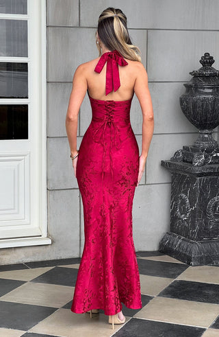 Josephine Maxi Dress - Red - glavon