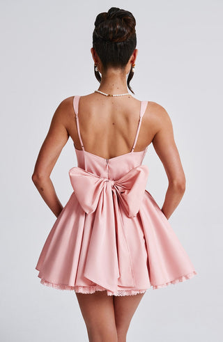 Josie Mini Dress - Blush - glavon