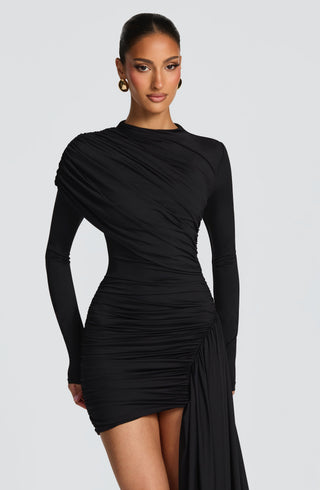Jovanna Mini Dress - Black - glavon