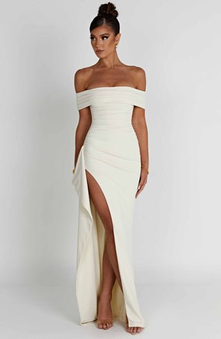 Joyce Maxi Dress - Ivory - glavon