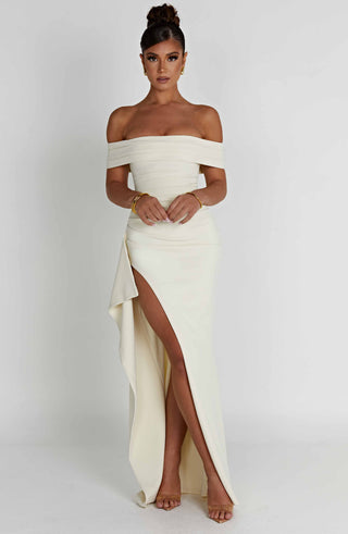 Joyce Maxi Dress - Ivory - glavon