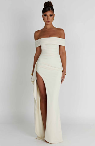 Joyce Maxi Dress - Ivory - glavon