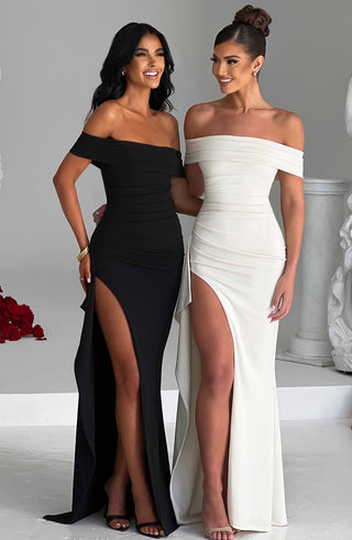 Joyce Maxi Dress - Ivory - glavon