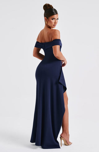 Joyce Maxi Dress - Navy - glavon