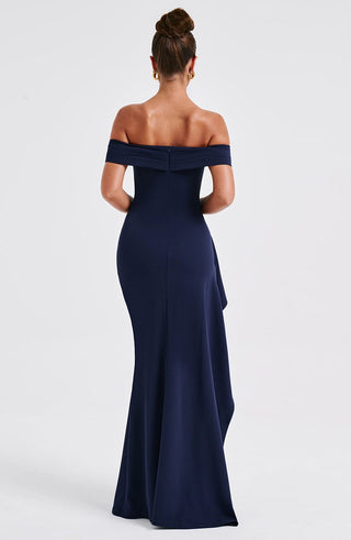Joyce Maxi Dress - Navy - glavon