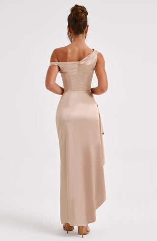 Juliene Maxi Dress - Champagne - glavon